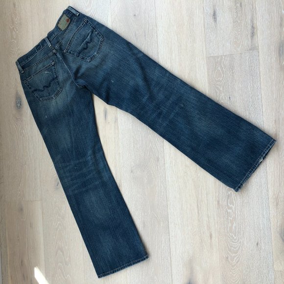 AG The Symbol Relaxed  Button Fly Jeans Sz 29 X 32 - Picture 5 of 8